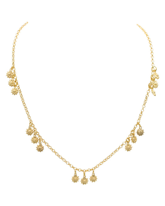 Sun Delicate Short Necklace