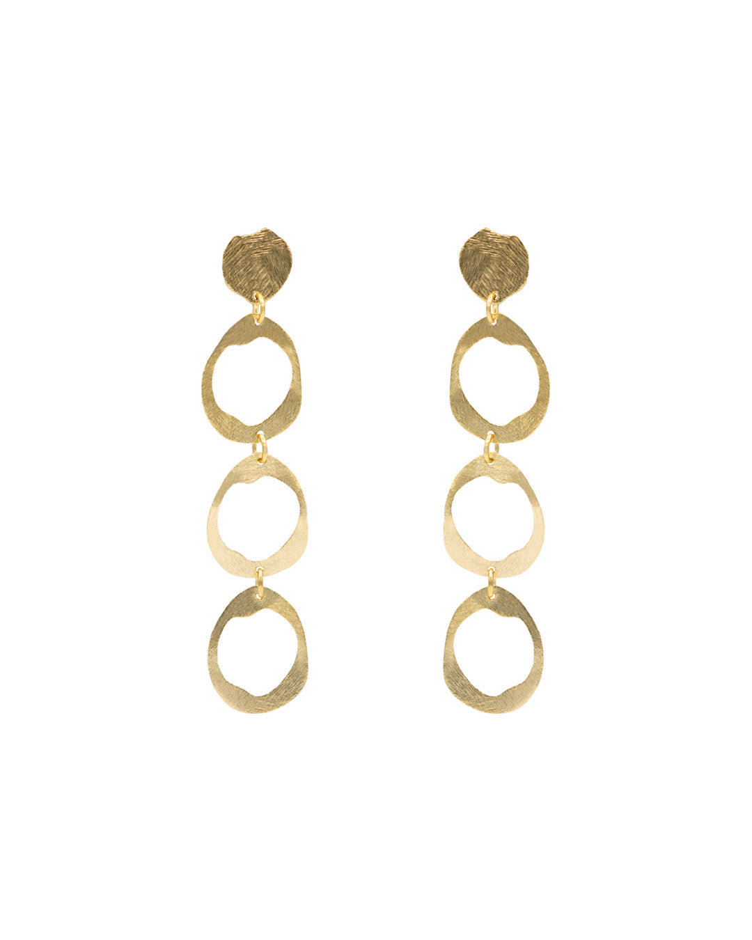Alma Organic Link Earrings