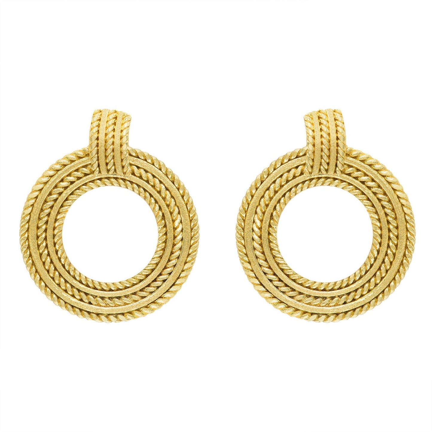 Elena Textured Earrings