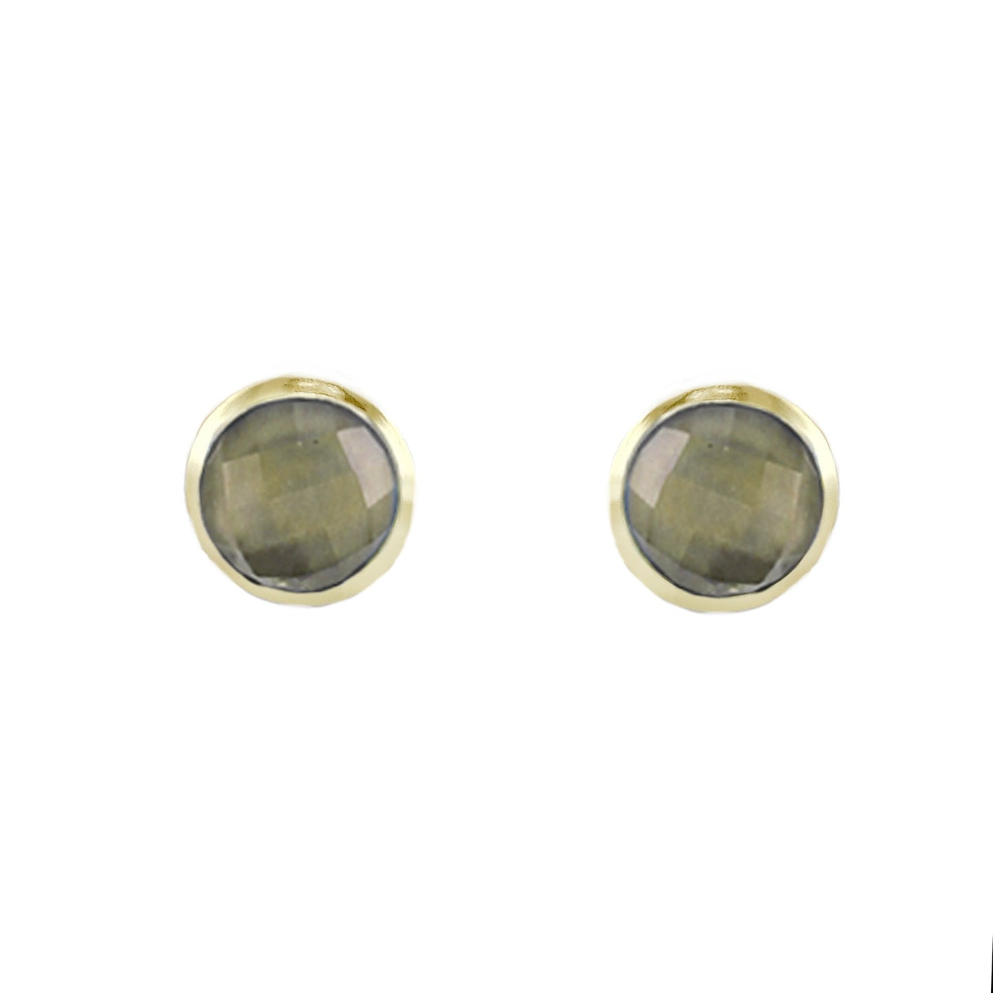 Milly Small Natural Stone Studs