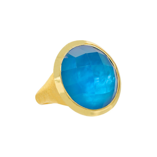 Dalila Round Statement Ring