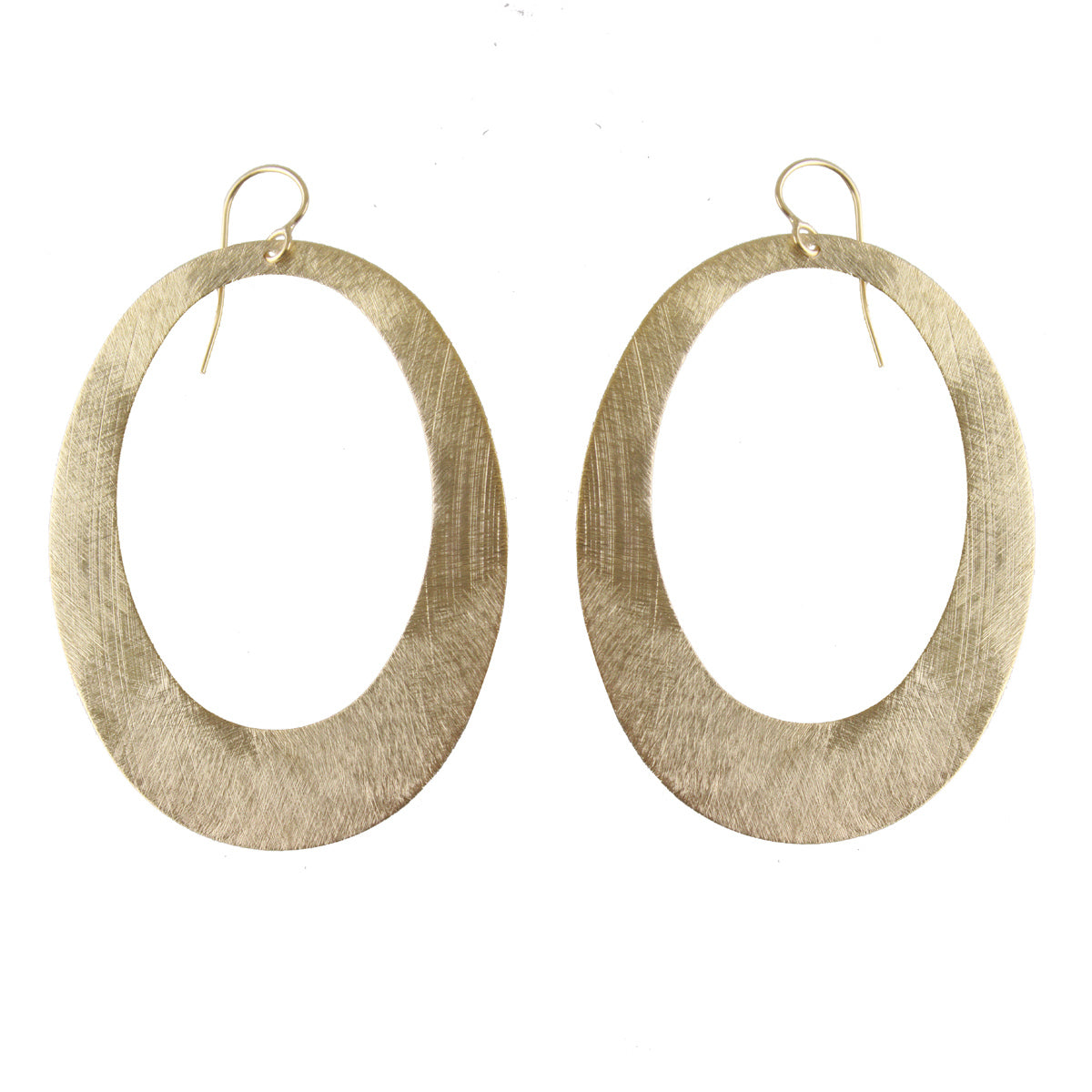 Bianca Retro Open Drop Earrings