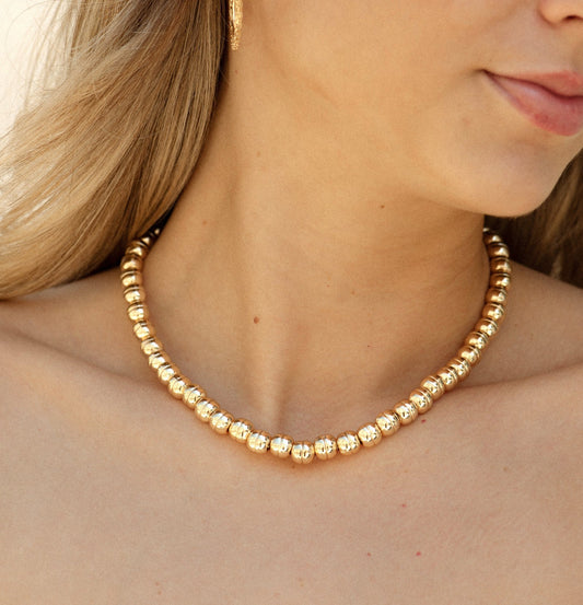 Marta Statement Ball Necklace