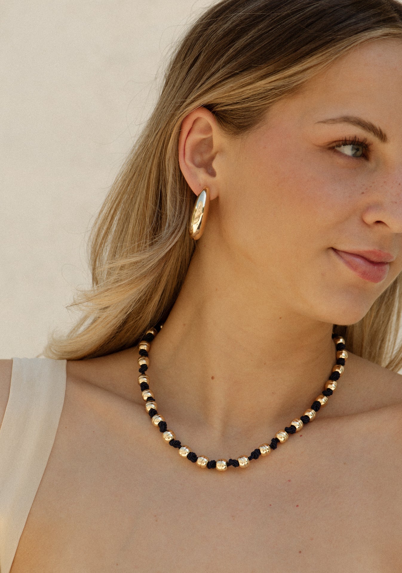 Saralee Silk Knoted Necklace