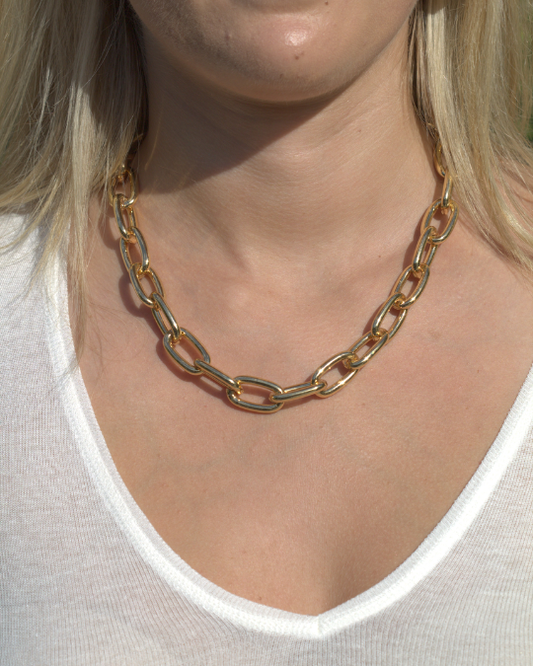 Marley Oval Links Necklace