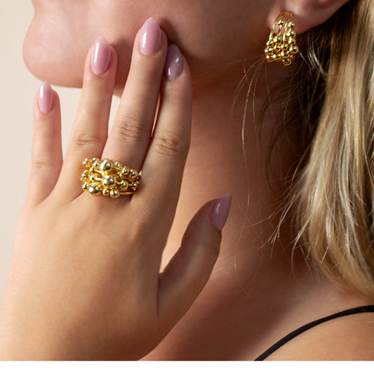 Aurora Hoop Earrings