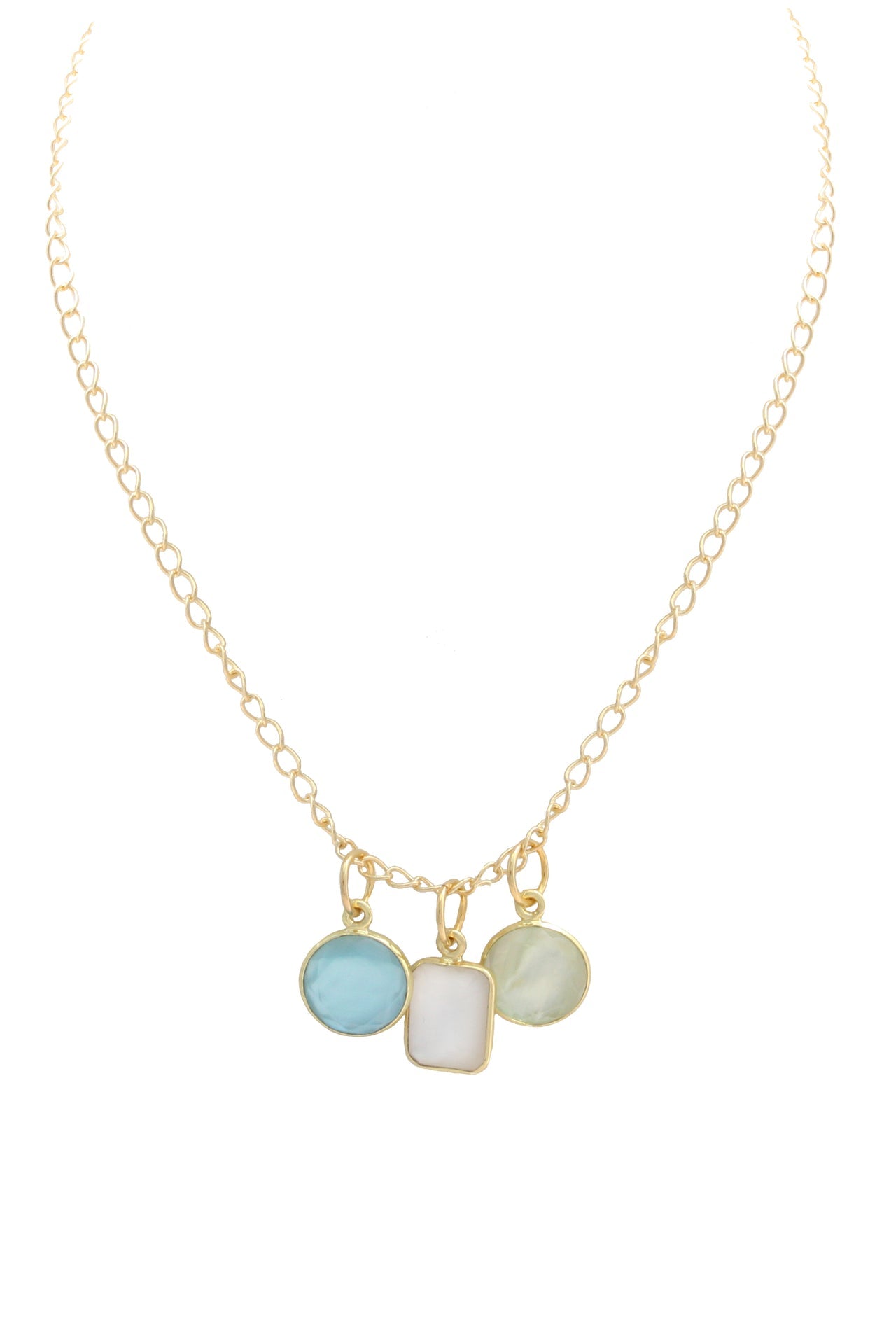 Koralia Round Charms Short Necklace