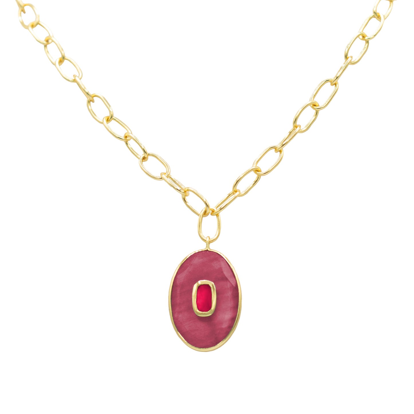 Clarissa Statement Pendant Necklace