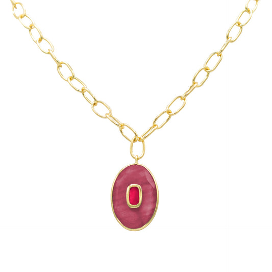 Clarissa Statement Pendant Necklace