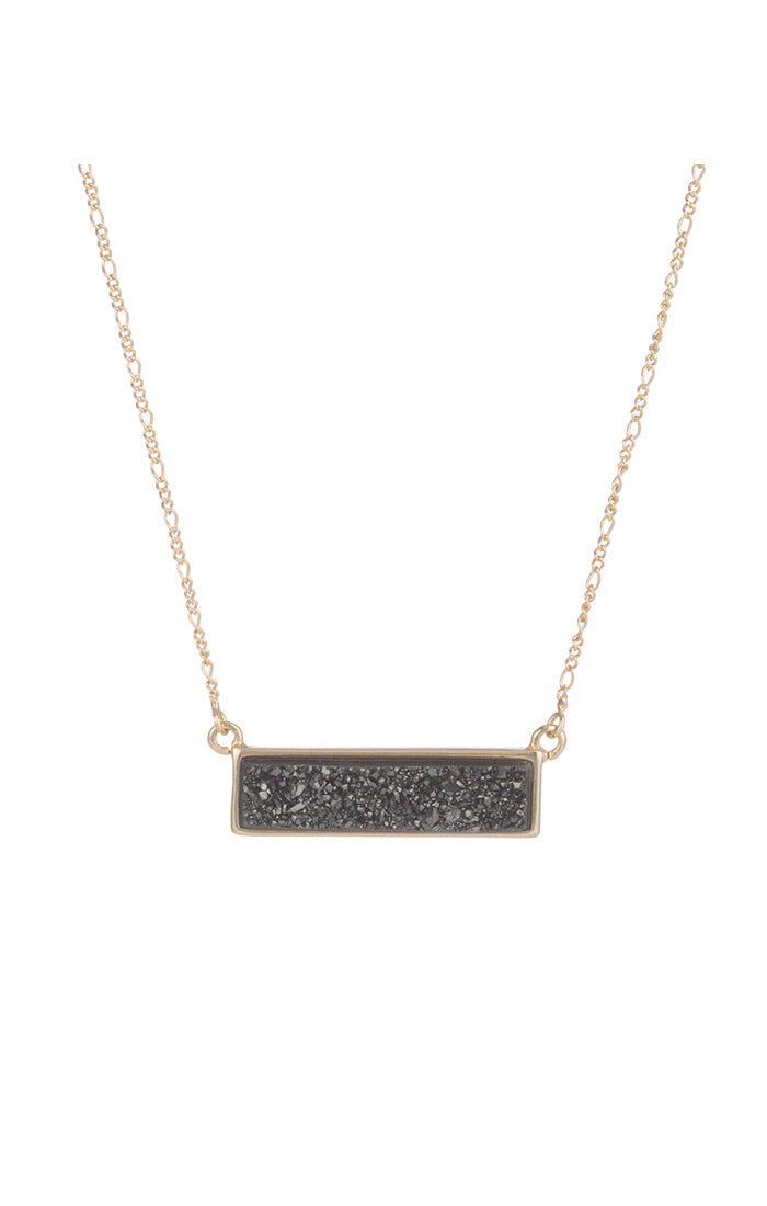 Quimby Horizontal Stone Necklace