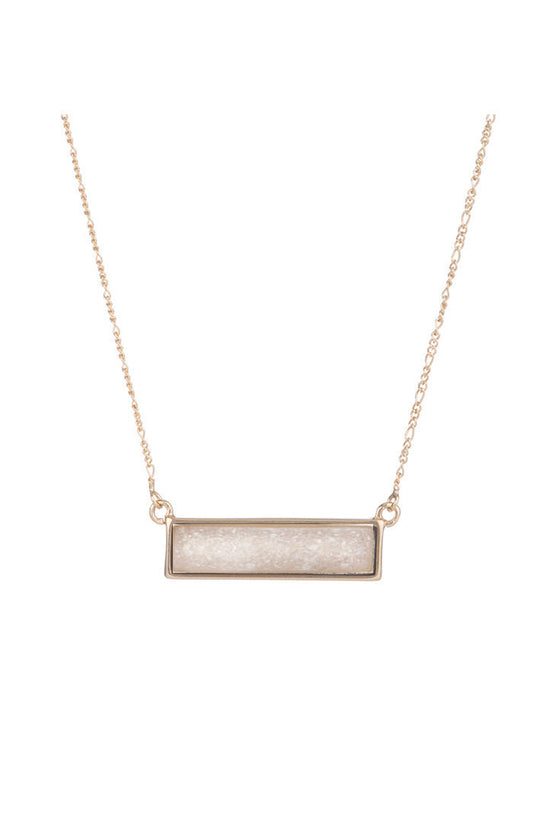 Quimby Horizontal Stone Necklace