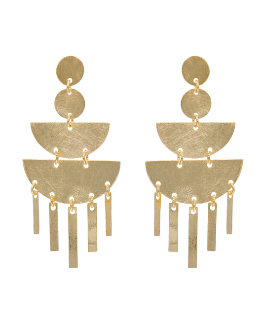 Rebel Statement Chandelier Earrings