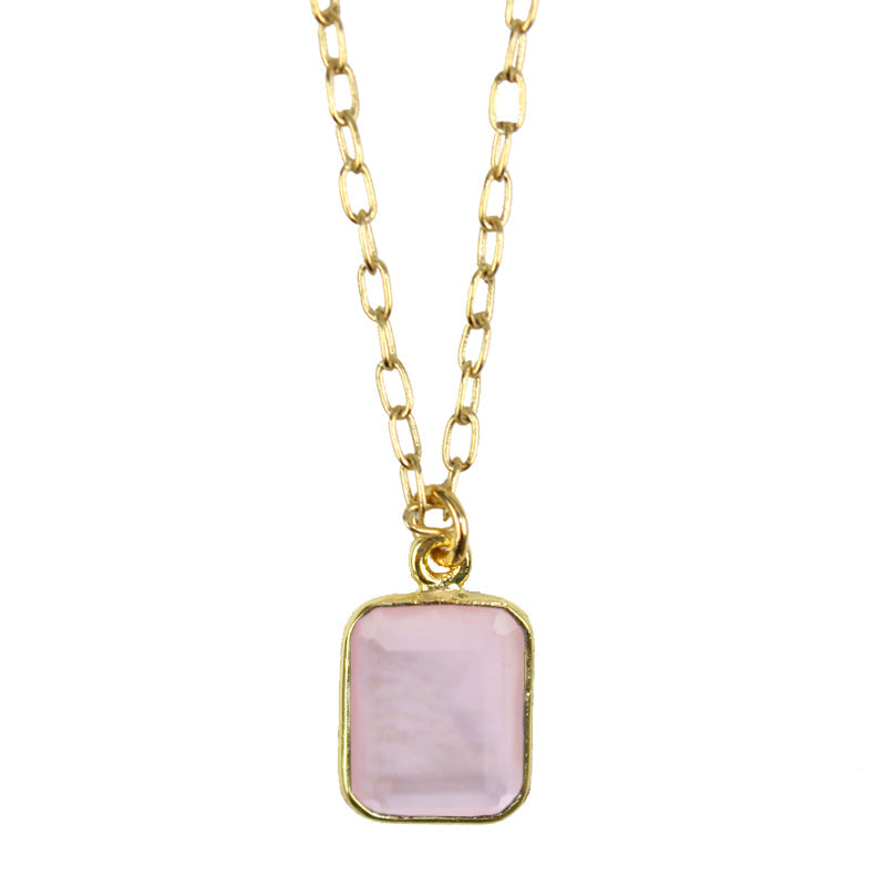 Cleo Square Necklace