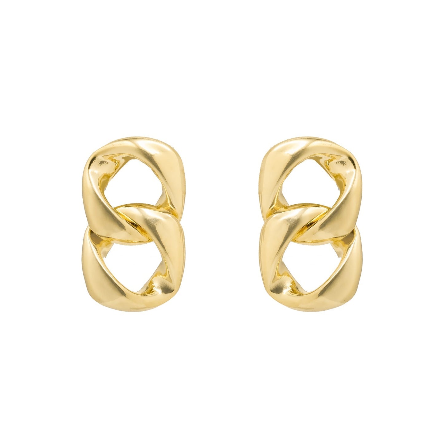 Fifa Double Link Earrings
