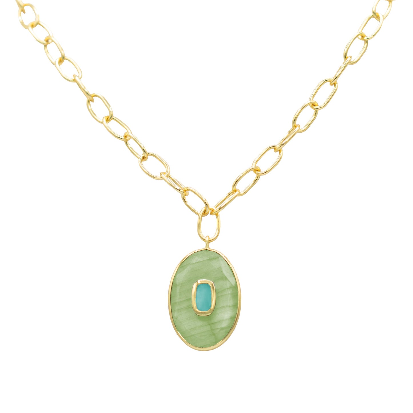 Clarissa Statement Pendant Necklace