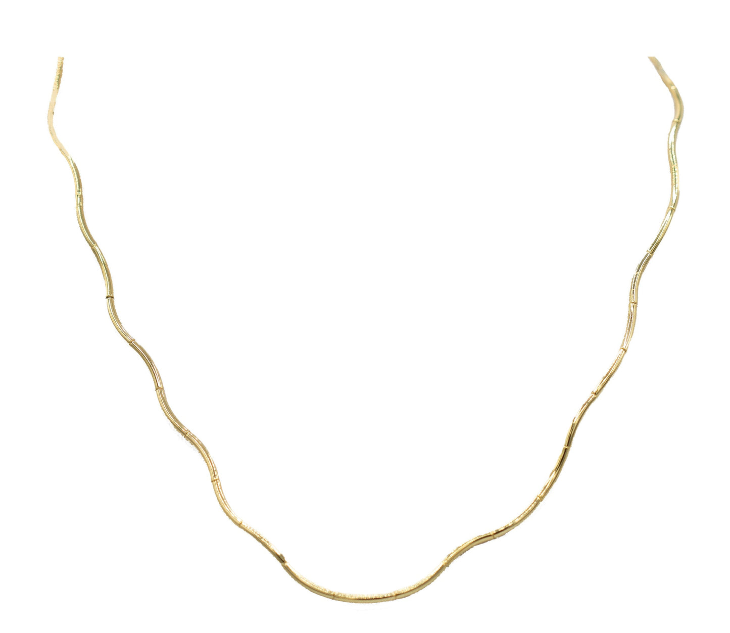 Mizana Wavy Short Necklace