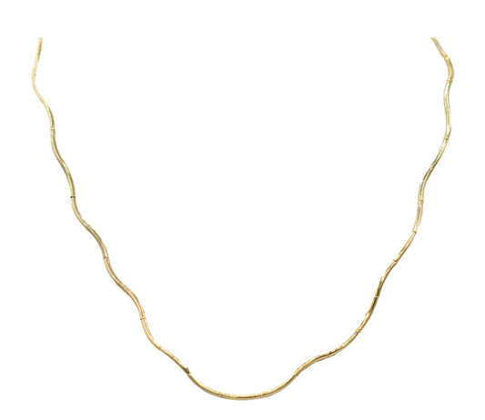 Mizana Wavy Short Necklace