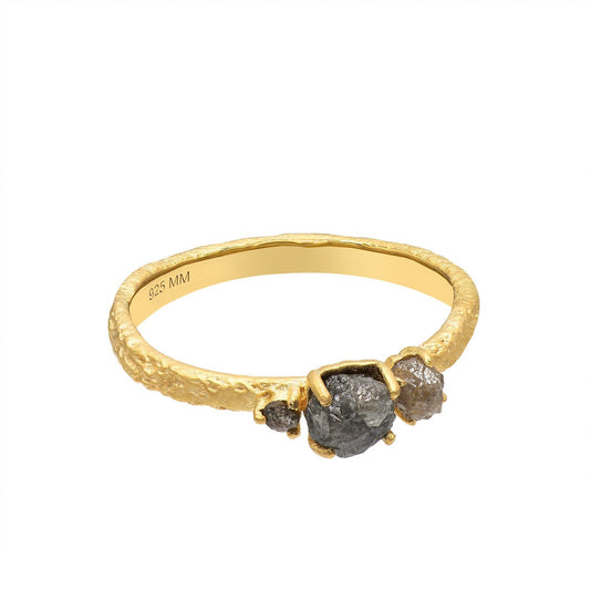 Rossi Rough Diamond Delicate Ring