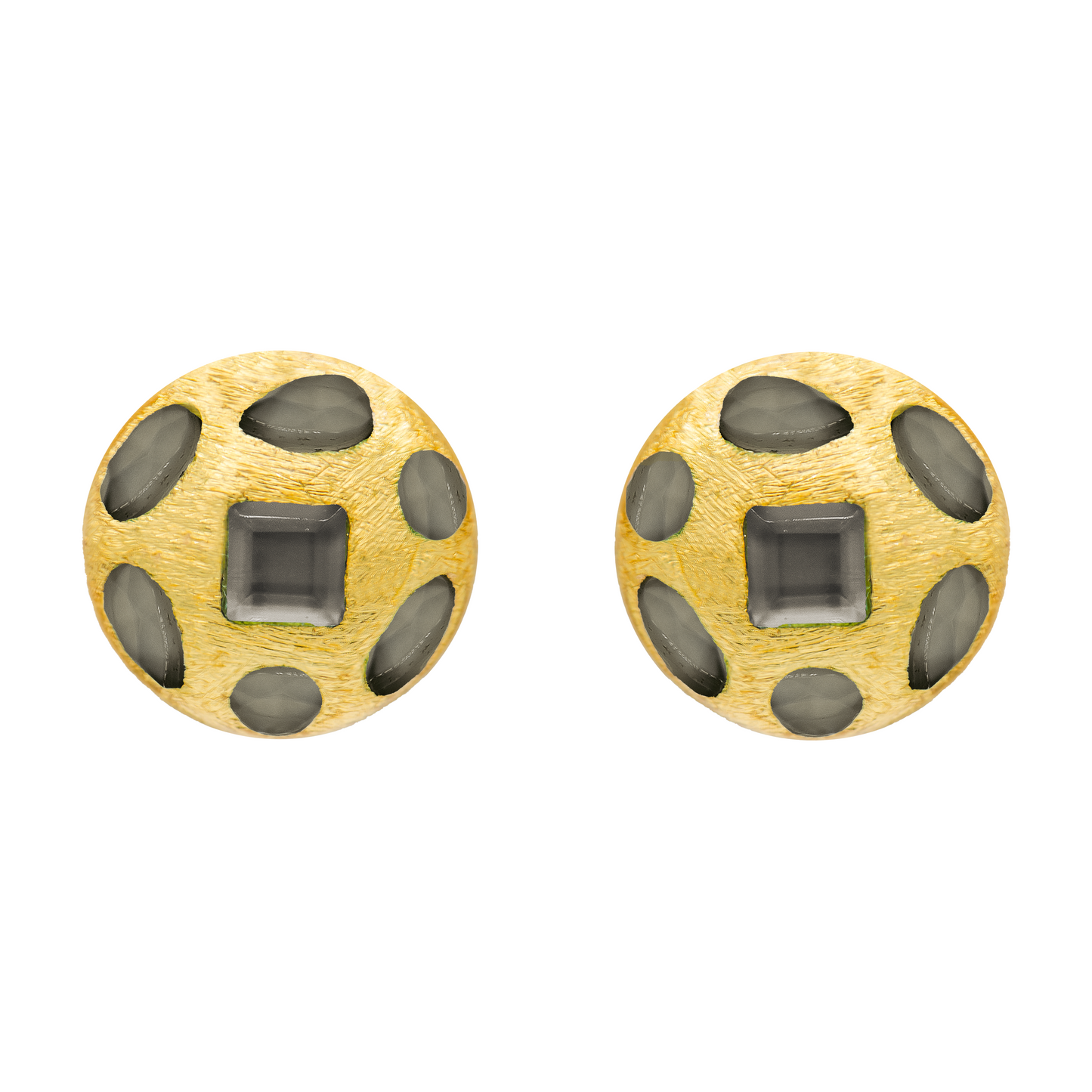 Frida Stone Stud Earrings