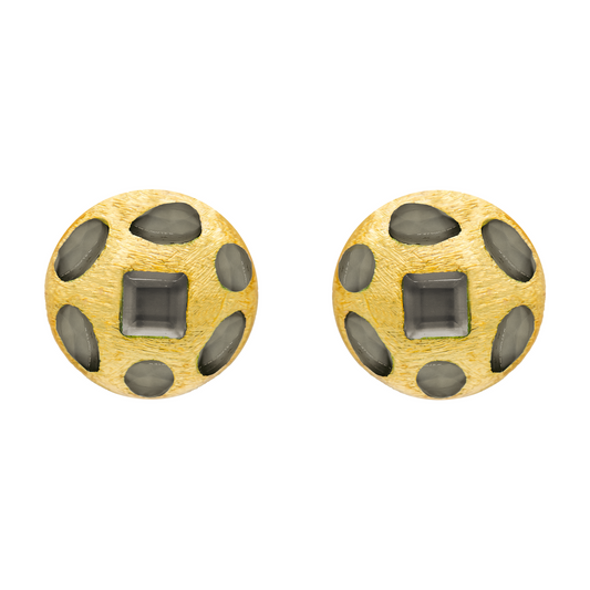 Frida Stone Stud Earrings