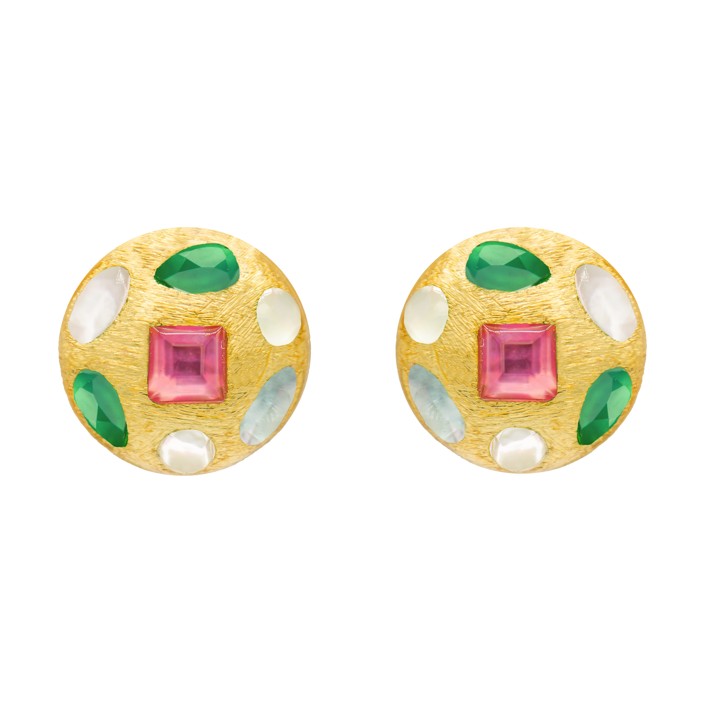 Frida Stone Stud Earrings