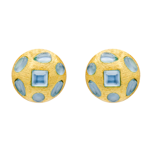 Frida Stone Stud Earrings