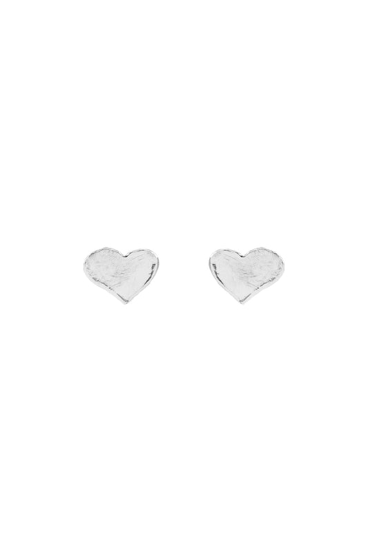 Klara Heart Stud Earrings