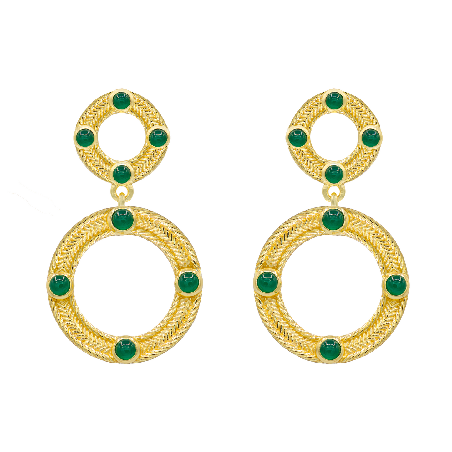 Denver Circle Earrings