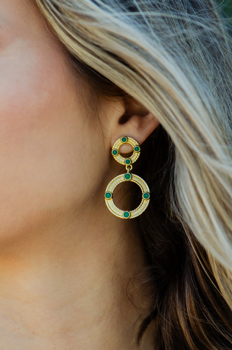 Denver Circle Earrings