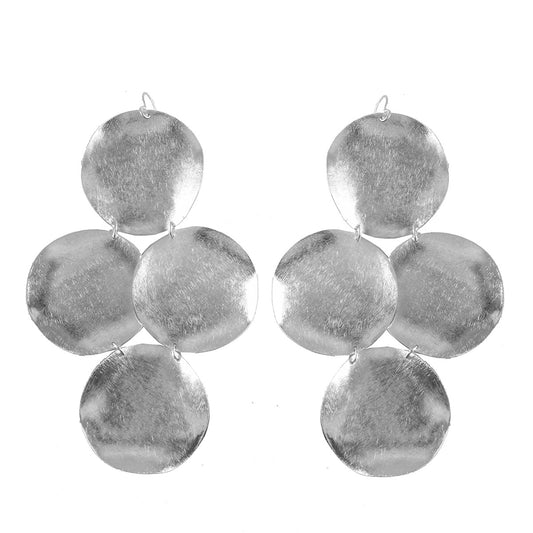 Alexia Statement Coin Earrings