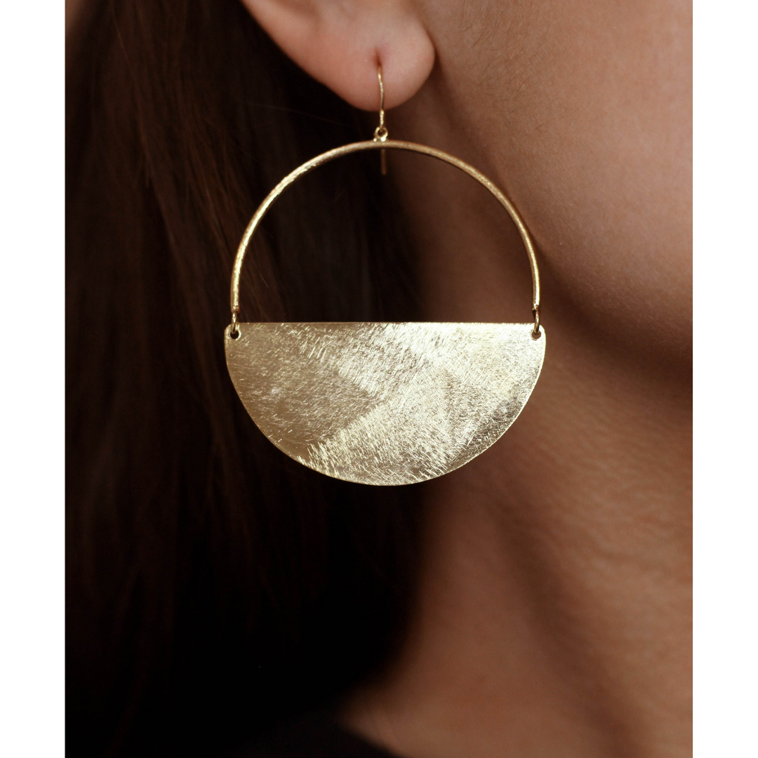 Dixie Half-Moon Earrings