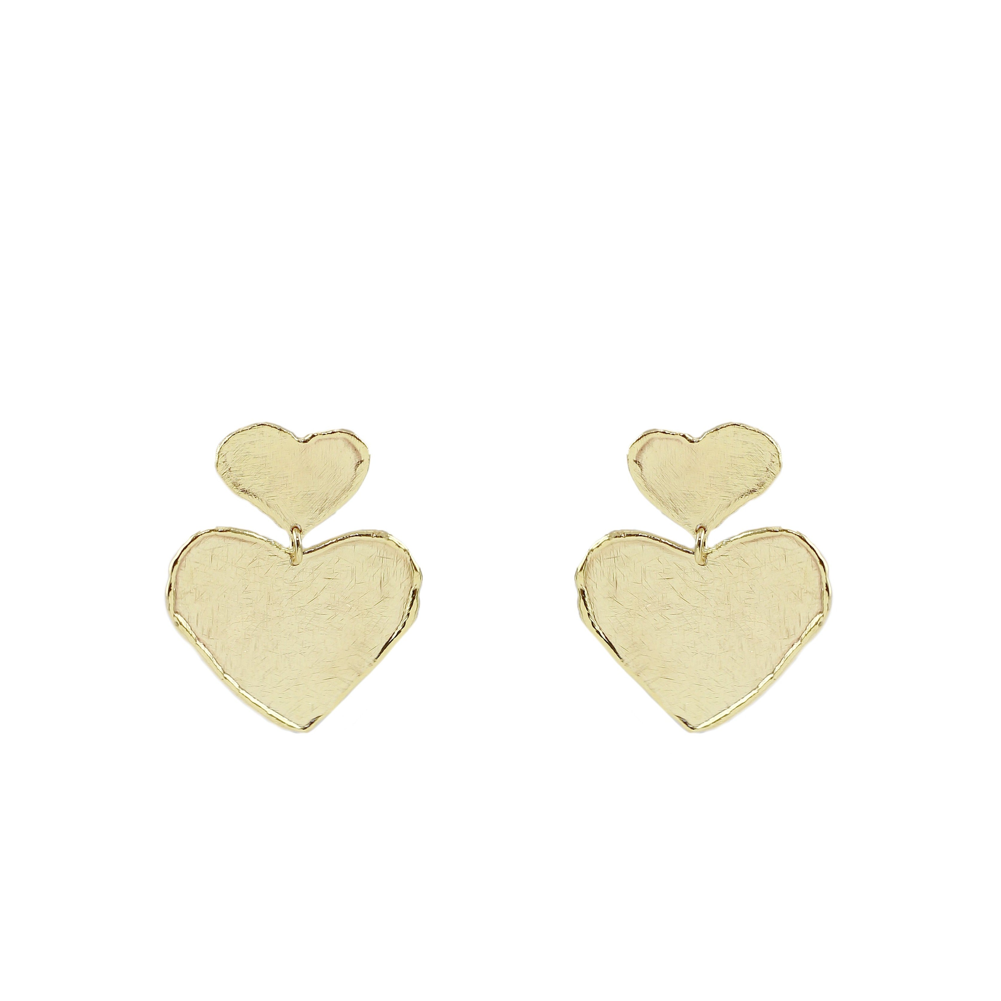Kyoko Heart Earrings – Marcia Moran