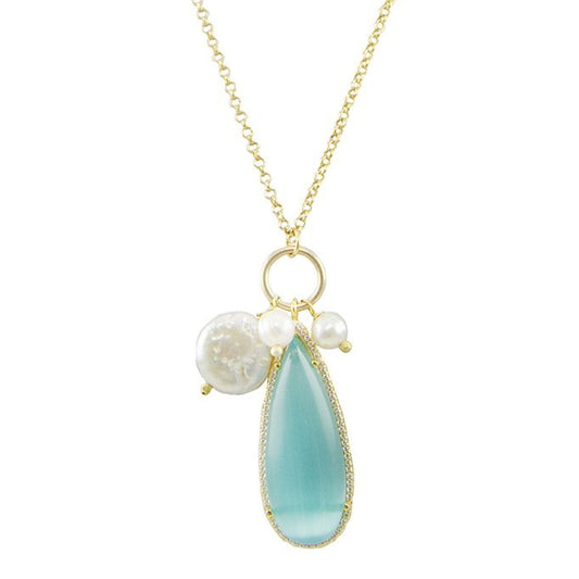 Anca Pearl Long Necklace