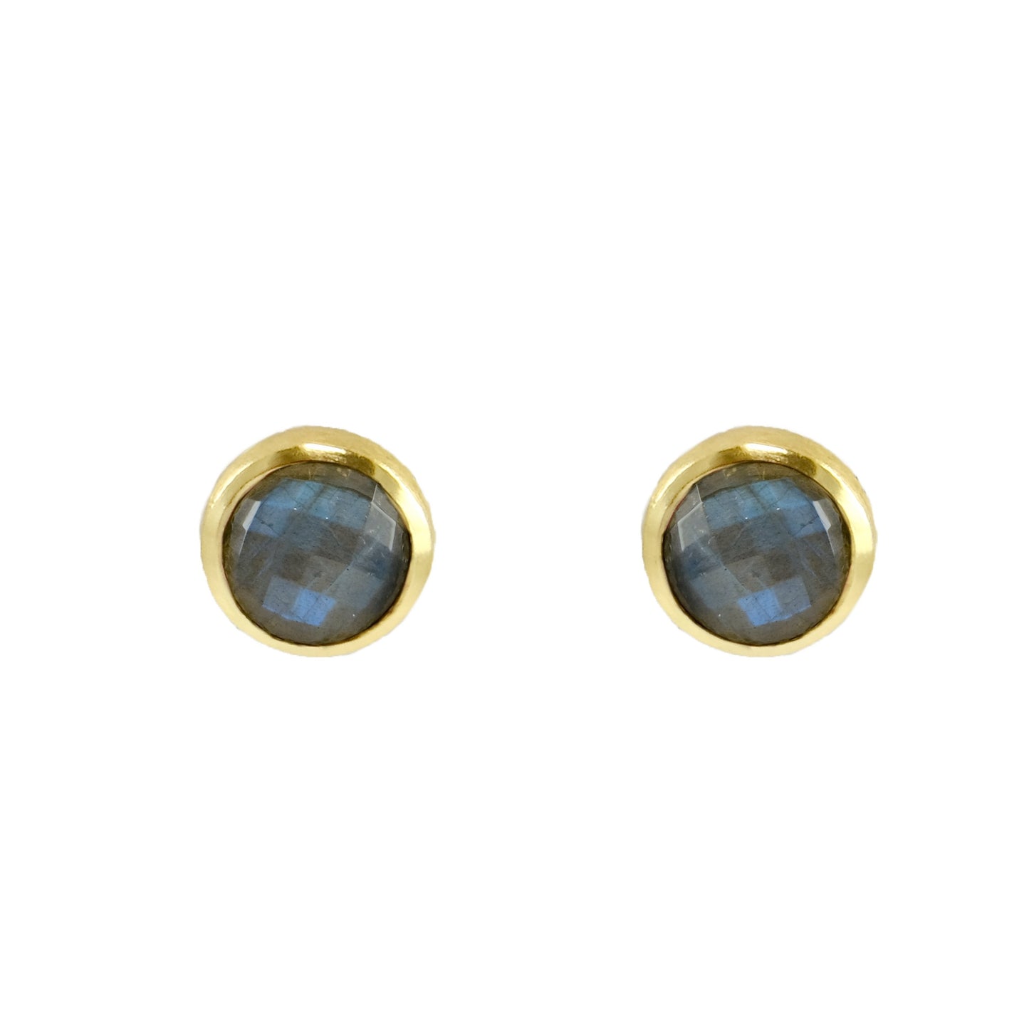Milly Small Natural Stone Studs