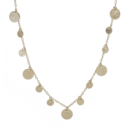 Sonny Multi Coin Long Necklace