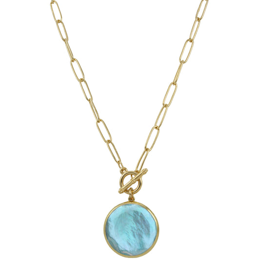 Willowby Round Pendant Necklace