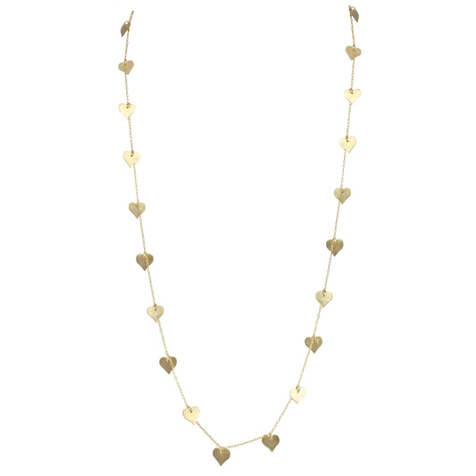 Eve Long Heart Necklace