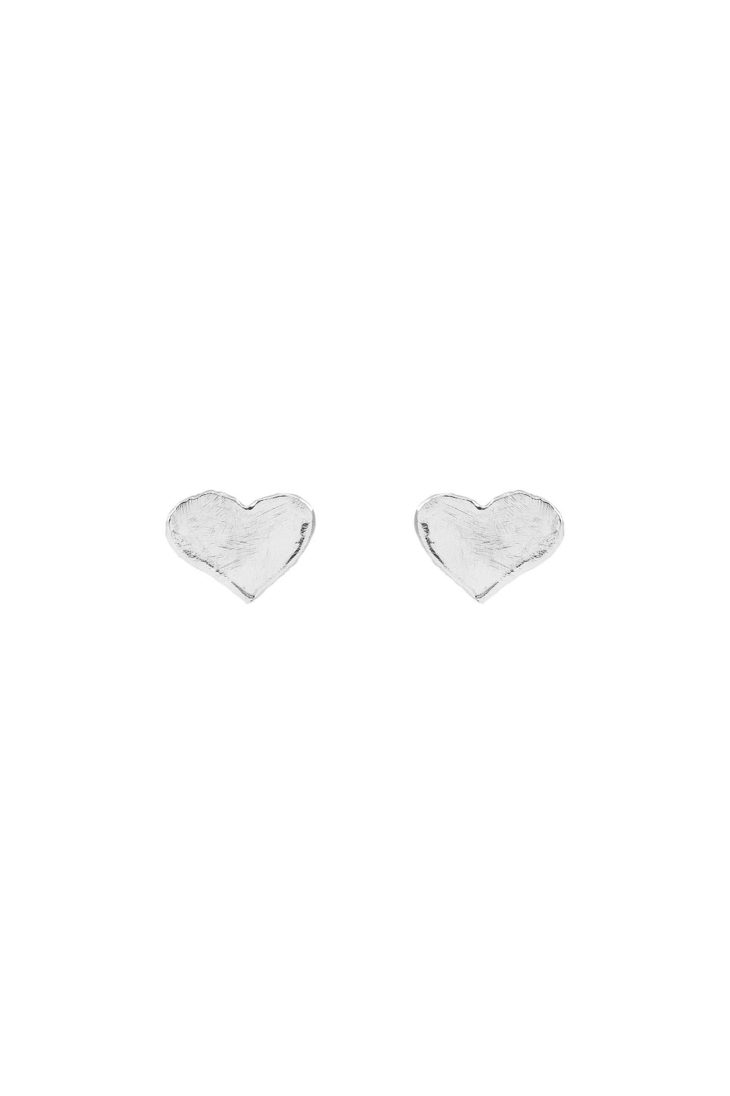 Klara Heart Stud Earrings